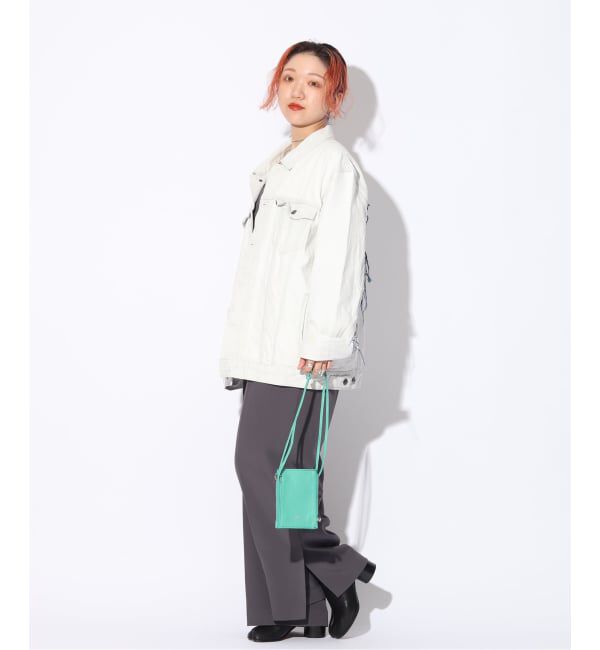  「【blancle/ ブランクレ】S.LETHER Double multi case」|ショルダー・メッセンジャー|