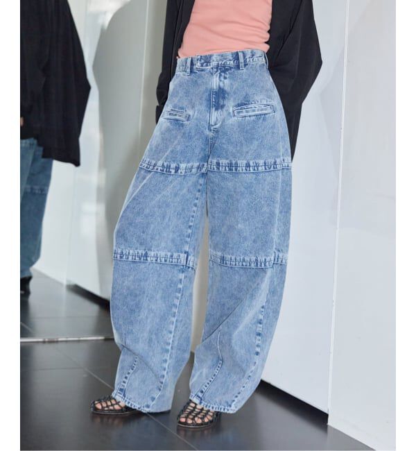  「LIVINGTONE COLETTE T-COLETTE-10：デニムパンツ」|デニム|