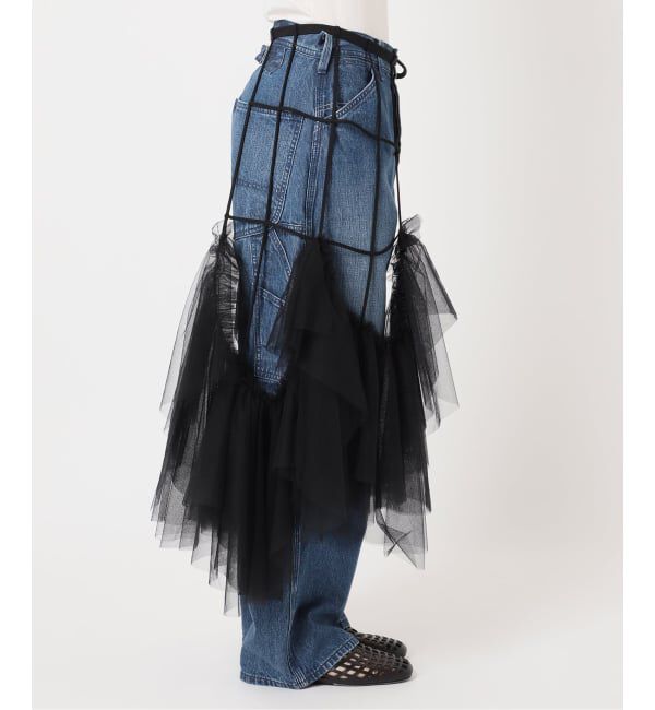  「MARGE 別注 TULLE BONE WRAP スカート」|スカート|