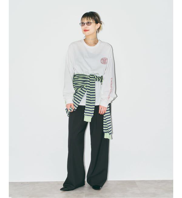  「《予約》MILLER 別注 border shirt：カットソー」|Tシャツ・カットソー|