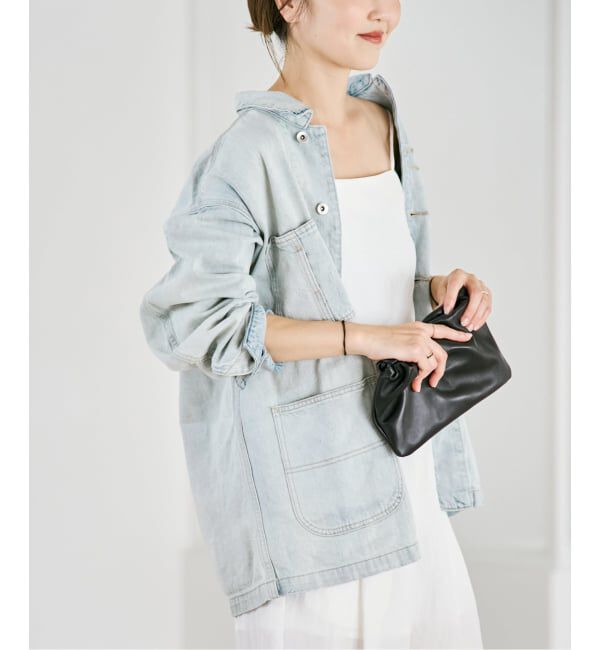 Plage「《WEB限定追加》bleach coverall 2」|デニムジャケット|