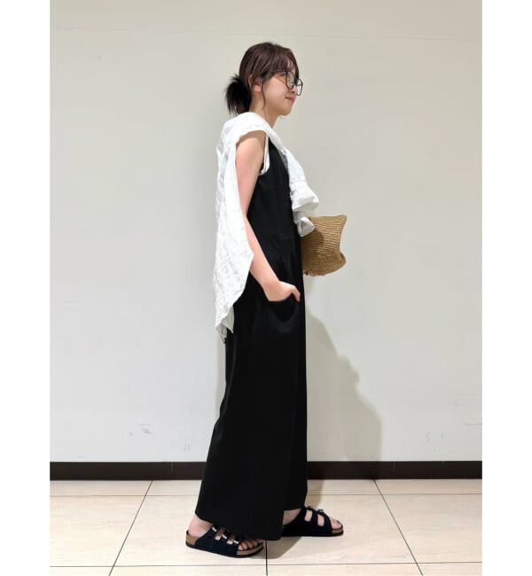 SLOBE IENA「《WEB限定サイズ有り/3サイズ展開》カットオールインワン」|オールインワン|