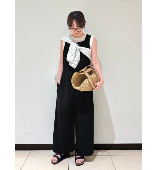 SLOBE IENA「《WEB限定サイズ有り/3サイズ展開》カットオールインワン」|オールインワン|