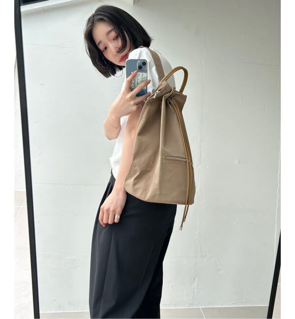 SLOBE IENA「《一部店舗限定》VOICE MADE ボンサック」|リュック|