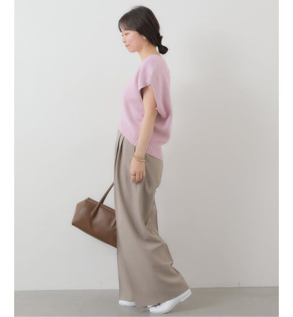 SLOBE IENA「《予約》フォルムニットベスト」|ベスト・ジレ|