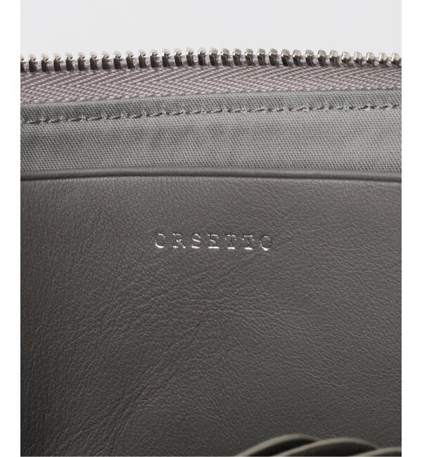 VERMEIL par iena「《追加2予約》ORSETTO オルセット フラグメントケース 素材別注 W185H95mm 03-013-19」|財布|