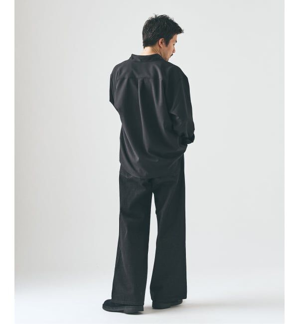417 EDIFICE「12.5OZ フェードグレー ワイドデニム」|デニム|