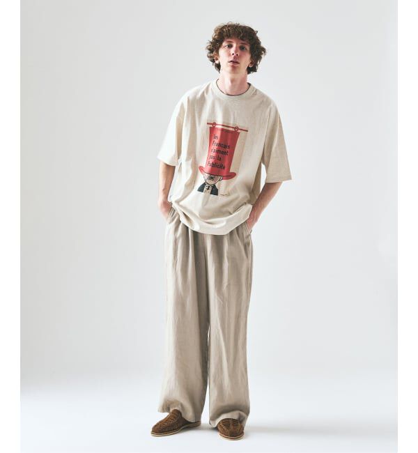 417 EDIFICE「追加｜SAVIGNAC&times;417 グラフィックTシャツ」|Tシャツ・カットソー|