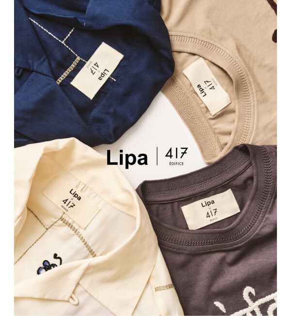 417 EDIFICE「LIPA&times;417 エンブロイダリーシャツ」|シャツ・ブラウス|
