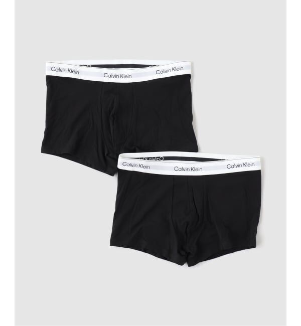 PULP「Calvin Klein / カルバン クライン （2枚パック）ICON COTTON STRETCH TRUNK」|その他|ブラック