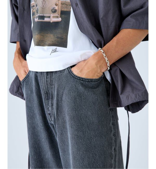 EDIFICE「《予約》Levi&rsquo;s(リーバイス) 別注 Baggy Wide Leg デニムパンツ（L28）」|デニム|