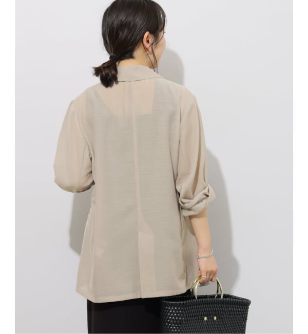 JOURNAL STANDARD relume「《追加》シングルシアージャケット」|テーラードジャケット|