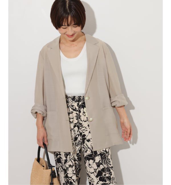JOURNAL STANDARD relume「《追加》シングルシアージャケット」|テーラードジャケット|