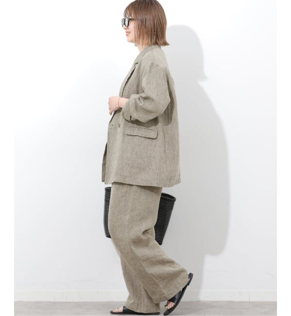 JOURNAL STANDARD relume「ベルギーリネンワイドイージーパンツ」|その他|
