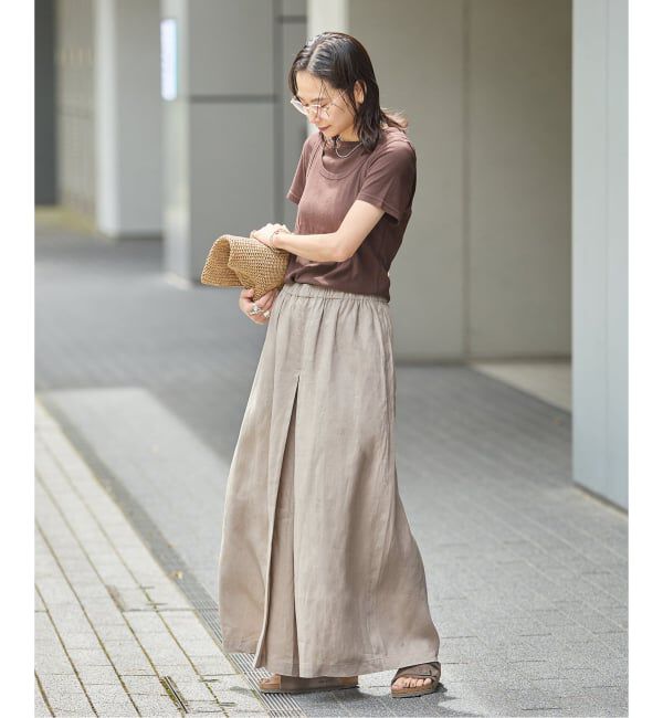 JOURNAL STANDARD「《WEB限定追加2》リネン タックキュロット」|その他|