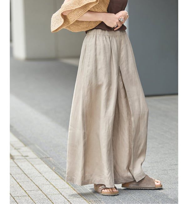 JOURNAL STANDARD「《WEB限定追加2》リネン タックキュロット」|その他|