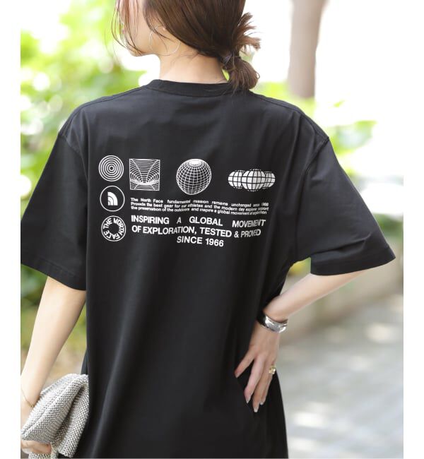 JOURNAL STANDARD relume「《WEB限定》【THE NORTH FACE/ ザノースフェイス】S/S FD Globe Grid Cotton：Tシャツ」|Tシャツ・カットソー|