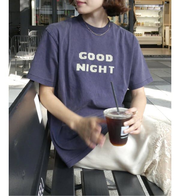 JOURNAL STANDARD「《追加》別注【HANDTEX/ハンドテックス】プリントTEE」|Tシャツ・カットソー|ネイビー