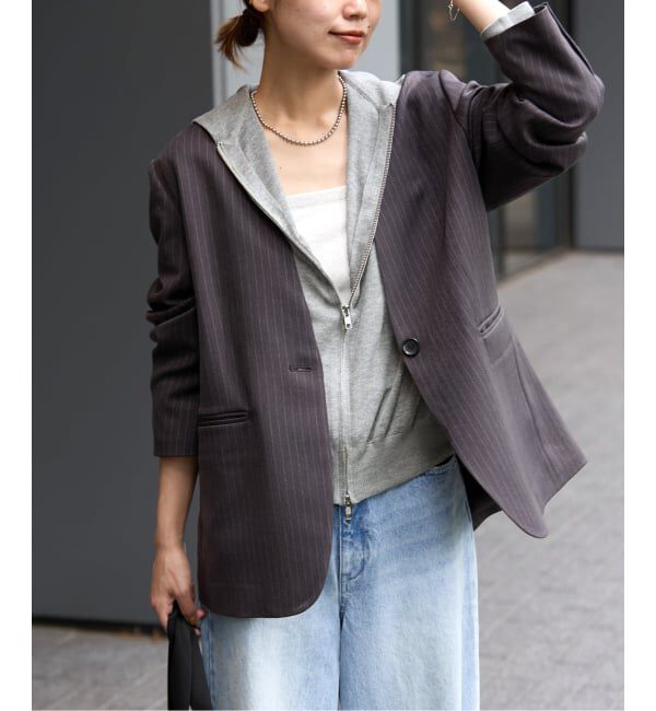 JOURNAL STANDARD relume「《追加2》シアーフーディ」|パーカー|