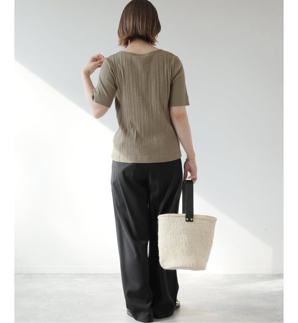 JOURNAL STANDARD relume「ヘンリーネックランダムリブTシャツ」|Tシャツ・カットソー|