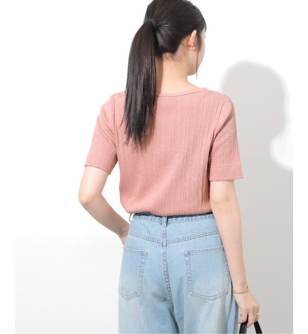 JOURNAL STANDARD relume「ヘンリーネックランダムリブTシャツ」|Tシャツ・カットソー|