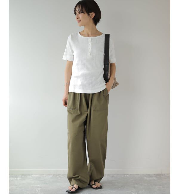 JOURNAL STANDARD relume「ヘンリーネックランダムリブTシャツ」|Tシャツ・カットソー|