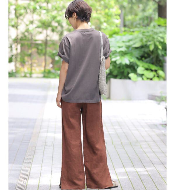 JOURNAL STANDARD relume「《一部WEB限定追加7》麻スリットイージーパンツ」|その他|