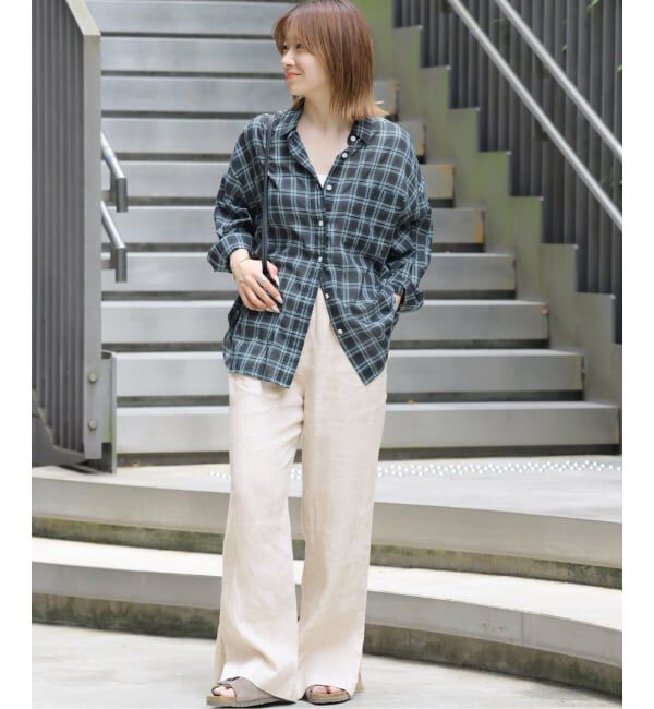 JOURNAL STANDARD relume「《一部WEB限定追加7》麻スリットイージーパンツ」|その他|