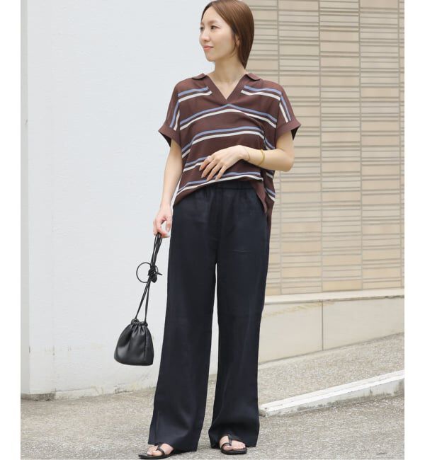 JOURNAL STANDARD relume「《一部WEB限定追加7》麻スリットイージーパンツ」|その他|