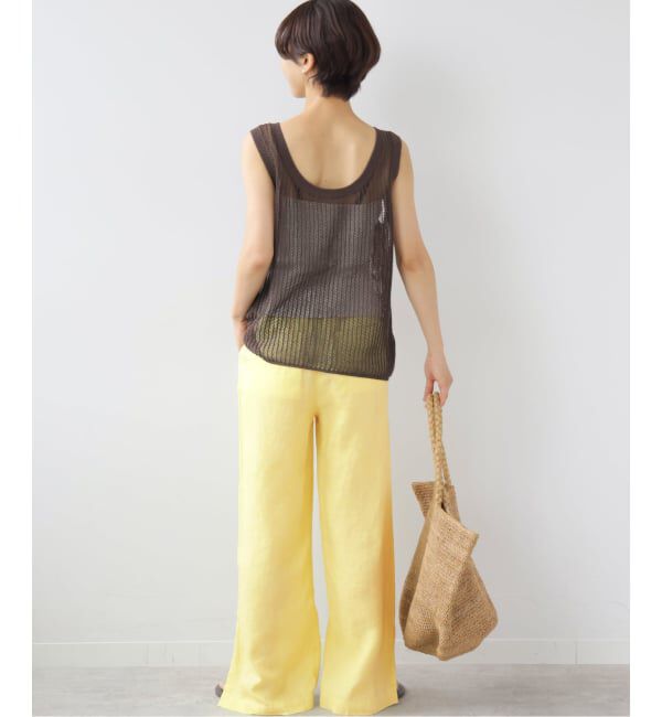 JOURNAL STANDARD relume「《一部WEB限定追加7》麻スリットイージーパンツ」|その他|