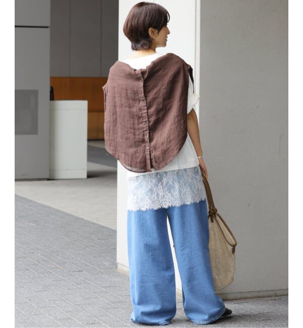 JOURNAL STANDARD relume「《追加》レースヘムTEE」|Tシャツ・カットソー|