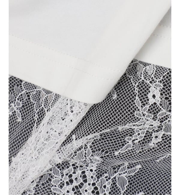 JOURNAL STANDARD relume「《追加》レースヘムTEE」|Tシャツ・カットソー|