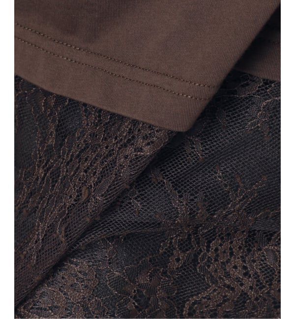 JOURNAL STANDARD relume「《追加》レースヘムTEE」|Tシャツ・カットソー|