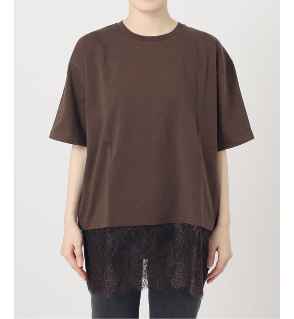 JOURNAL STANDARD relume「《追加》レースヘムTEE」|Tシャツ・カットソー|