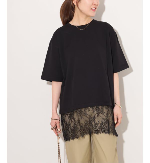JOURNAL STANDARD relume「《追加》レースヘムTEE」|Tシャツ・カットソー|