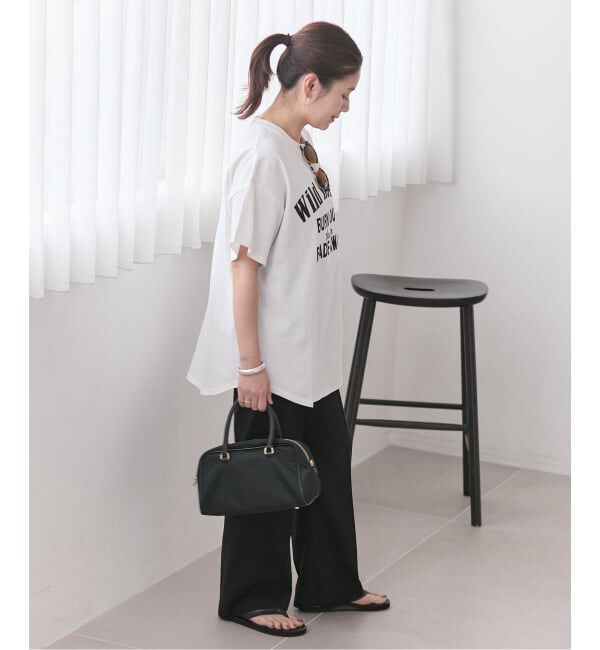 JOURNAL STANDARD「《追加3》ラウンドヘムピグメントT」|Tシャツ・カットソー|