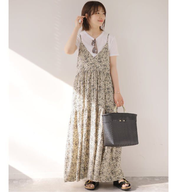 JOURNAL STANDARD relume「ミニレオパードプリントキャミワンピース」|ワンピース|ベージュ