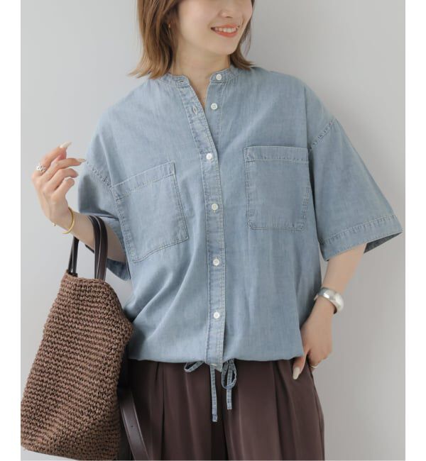 JOURNAL STANDARD relume「ライトデニムドロストシャツ」|シャツ・ブラウス|