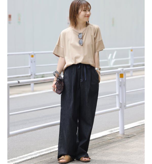 JOURNAL STANDARD relume「《追加2》オーガニックコットン汗染み防止2WAY TEE」|Tシャツ・カットソー|