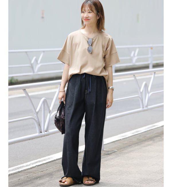 JOURNAL STANDARD relume「《追加2》オーガニックコットン汗染み防止2WAY TEE」|Tシャツ・カットソー|