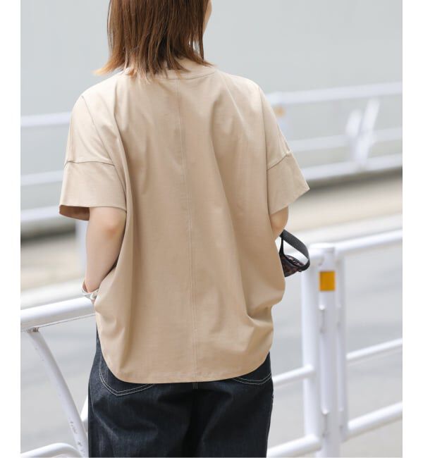 JOURNAL STANDARD relume「《追加2》オーガニックコットン汗染み防止2WAY TEE」|Tシャツ・カットソー|