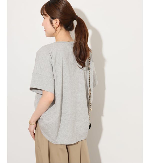 JOURNAL STANDARD relume「《追加2》オーガニックコットン汗染み防止2WAY TEE」|Tシャツ・カットソー|