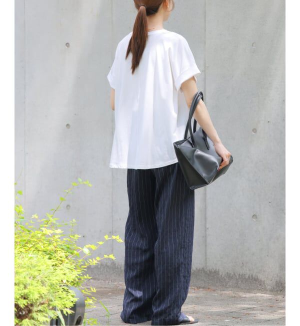 JOURNAL STANDARD relume「《追加2》オーガニックコットン汗染み防止2WAY TEE」|Tシャツ・カットソー|