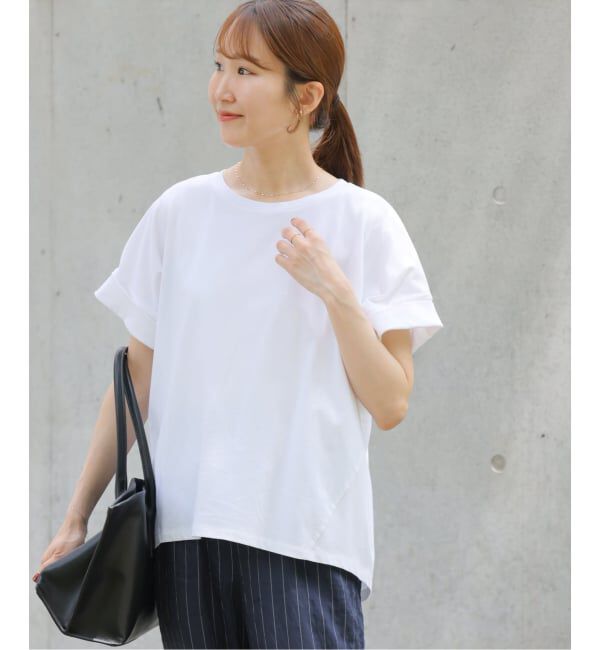 JOURNAL STANDARD relume「《追加2》オーガニックコットン汗染み防止2WAY TEE」|Tシャツ・カットソー|