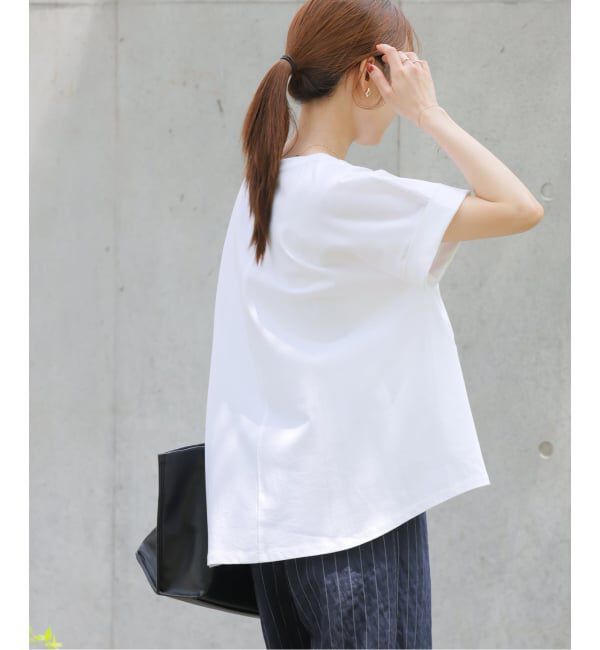 JOURNAL STANDARD relume「《追加2》オーガニックコットン汗染み防止2WAY TEE」|Tシャツ・カットソー|