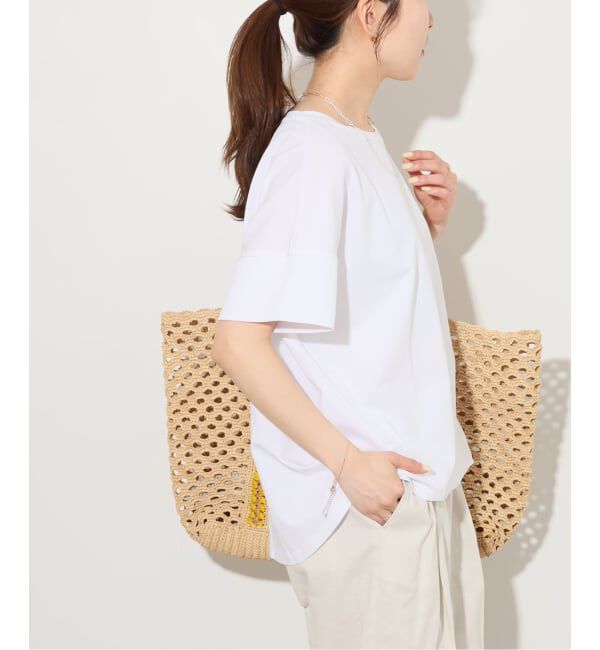 JOURNAL STANDARD relume「《追加2》オーガニックコットン汗染み防止2WAY TEE」|Tシャツ・カットソー|