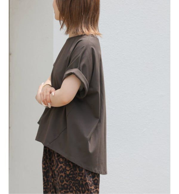 JOURNAL STANDARD relume「《追加2》オーガニックコットン汗染み防止2WAY TEE」|Tシャツ・カットソー|