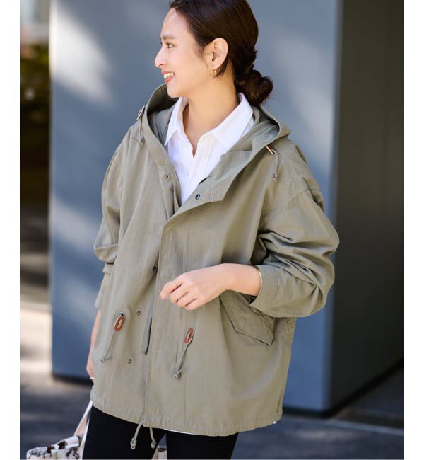 FRAMeWORK「TOP KHAKI/トップカーキ M51ショートパーカー」|ミリタリージャケット|