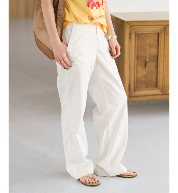 Spick and Span「リップルーズベイカーパンツ」|カーゴ|