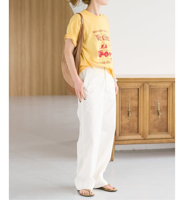 Spick and Span「リップルーズベイカーパンツ」|カーゴ|